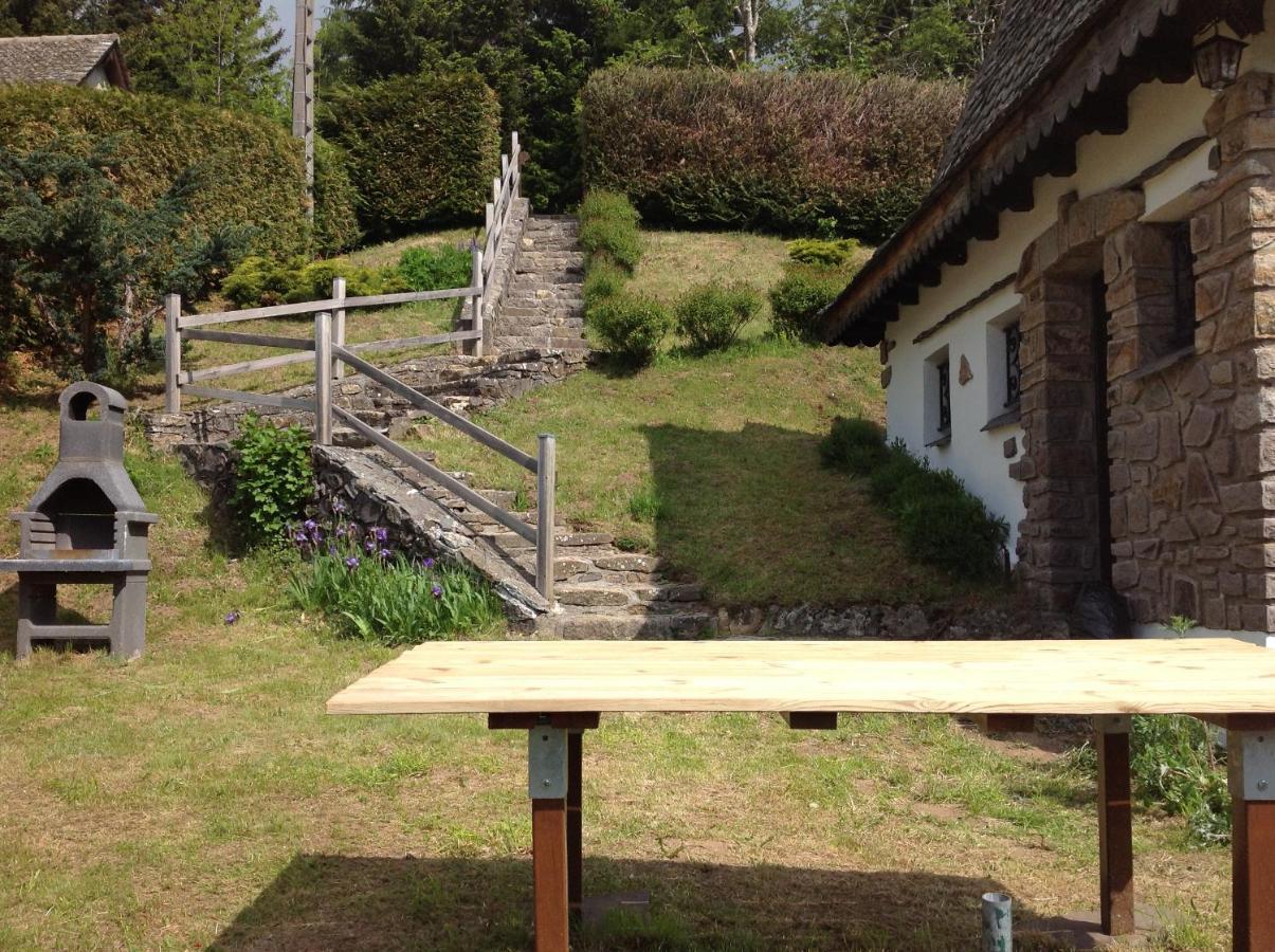 Chalet Avec Vue Panoramique Sur Le Plomb Du Cantal Villa Saint-Jacques-des-Blats ภายนอก รูปภาพ